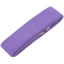 2X Yoga Accessories Waist Adjustable Fitness Leg 180CM Stretch Training Strap D-Ring Cotton Belt Buckle Dark