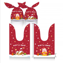 TETOU Christmas Treat Bags Rabbit Ear Design 50 pcs