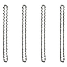 4Pcs 20Inch Chainsaw Saw 76 Drive Replacement Mill Ripping Chain Blade Pitch 0.325Inch 0.058 Gauge for Cutting