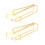Wine Glass Rack Under Cabinet Metal Holder 2 Pack 1