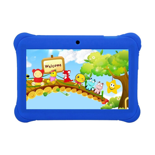 HWKOND Kids Tablet Android 7-inch with Cameras Blue