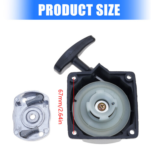 Heavy Duty Pull Start voor bosmaaier Eenvoudige montage 67 mm 2