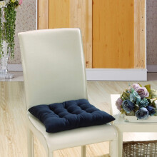 Seat Cushion Navy Indoor Outdoor Breathable 1 Pack