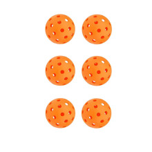 Outdoor Pickleballs 40 Holes High Elasticity 6PCS