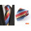 Men's Rainbow Jacquard Necktie Polyester 8cm 1