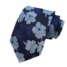 Men's Floral Jacquard Necktie 8 cm Wide