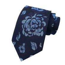 Men's Floral Jacquard Necktie 8 cm Wide