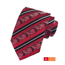 Men's Floral Paisley Necktie Bright Color Wedding Party