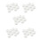 50 X Christmas Decoration Modelling  Polystyrene Foam  Sphere 6cm---White 1