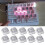 10Pcs XDA Profile 1U No Engraveds PC Blank Keycap-Transparent 3