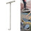 Manhole Cover Hook Drain Grate Lifter T Shaped Handle Manhole 3