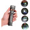LED Flashlight Lotus Head 2000 Lm 3-Mode Waterproof Gray 6