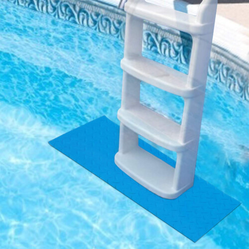 Pool Ladder Protector Mat 2.5 mm Non-Slip Vinyl Cushion 2