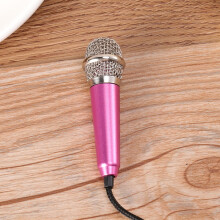 NICEXMAS Mini Karaoke Microphone Aluminum Alloy 1 Pack