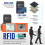 Men's PU Leather RFID Wallet Double Fold Thin Black 4