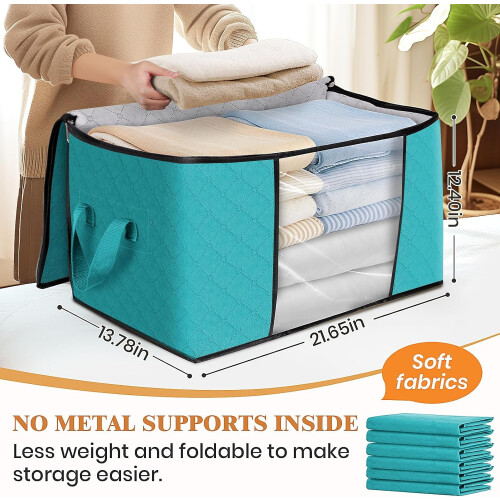 XiHAMA Foldable Clothes Storage Bags 6-Pack 1