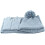 Women's Knitted Winter Set Scarf Hat Gloves Solid Color 6