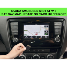 SKODA AMUNDSEN MEDIA MIB1 AT SAT NAV SD CARD NAVIGATION MAP UPDATE
