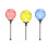 Solar Glass Ball Stake Lights Color Changing 2pcs 5