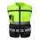 Reflective Safety Vest Yellow XL Lightweight 4