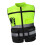 Reflective Safety Vest Yellow XL Lightweight 3