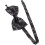 Black Self-Tie Bow Tie with Music Note Design 1 Set 3