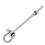 Stainless Steel Swing Hanger Hook Heavy Duty 1 Set 5