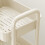 Rolling Utility Cart Plastic 2-Tier with Locking Casters 6