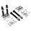 2-Way Adjustable Spring Spacer Spreads or Compresses  Coil Spring Compressor Strut  for Car Truck 4Pcs 5