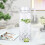 Glass Beverage Pitcher with Handle and Lid 1.5L 6