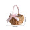Wicker Rattan Flower Basket Hand Woven 1 Piece 3