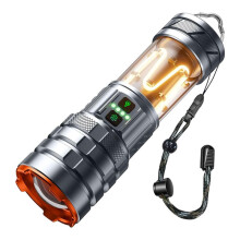 LED Flashlight Bright Flashlight Rechargeable Flash Light Waterproof, Powerful Camping Flashlight for Outdoor, Emergency