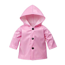 Beschermende regenkledingoutfit voor poppen van 18 inch-c643