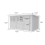 12x9 Pent Composite Shed Tanalised (Single Door, No Windows) 4