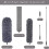 20Pcs Microfiber Duster Kit with Extension Pole 30-110 Inches for High Ceiling for Cleaning Cobweb, Blinds 3