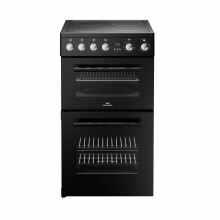 New World FDO50E BLACK 500mm DoubleElectric Cooker