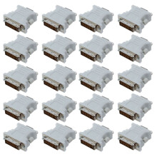 20X Semoic DVI Male Adapter (DVI - D 24 1) to Female VGA (15-Pin)