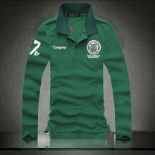 (Green,L)Camisa masculina nova moda slim fit manga longa casual tecido de algodão moda urbana