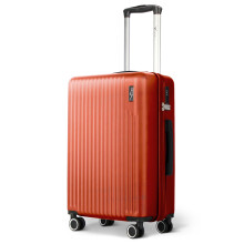 LUGG 20inch Vacay Suitcase ABS Luggage with TSA Indent Lock, 55 x 35 x 23 cm, 37L, Terra Cotta