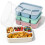 Bento Box Stackable 4-Compartment Lunch Container 4 Pack 1