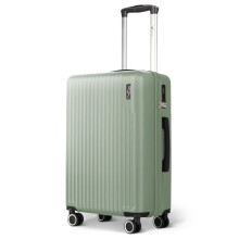 LUGG 20inch Vacay Suitcase ABS Luggage with TSA Indent Lock, 55 x 35 x 23 cm, 37L, Sage Green