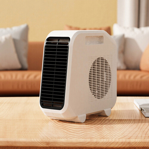 Mini Space Heater Ceramic Desktop Heater with Thermostat