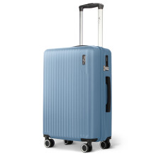 LUGG 20inch Vacay Suitcase ABS Luggage with TSA Indent Lock, 55 x 35 x 23 cm, 37L, Slate Blue