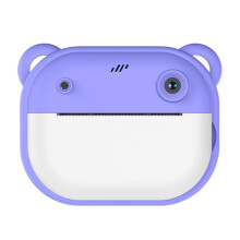 Instant Print Camera HD 1080P Dual Lens 2.4 Inch Screen