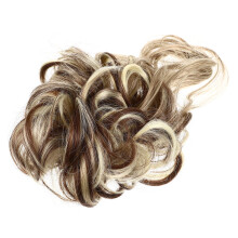 Masteelf messy bun hairpiece natural silk look assorted