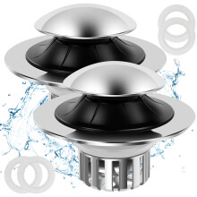 Sink Stopper with Removable Filter 2PCS