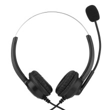 Greensen call center headset 2.5mm 360 rotary earmuffs