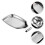 Stainless Steel Spoon Rest Kitchen Utensil Holder 2pcs 1