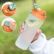 Sports Water Bottle 550ml Leak-Proof BPA-Free Orange