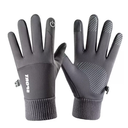 Winter Outdoor Gloves Windproof Full-Finger Touchscreen 1